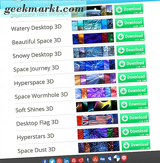 Làm thế nào để thêm 3D Animated Wallpapers vào Windows 10 Desktop