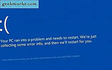 Hoe BAD_POOL_HEADER fouten op te lossen in Windows 10